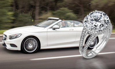 Holy Toledo!  Ohio Jeweler Offers Forevermark(TM) Million Dollar Holiday Diamond. Includes Free Mercedes-Benz 