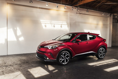 An exciting next chapter in Toyota's storied North American product history has been revealed under the lights of the Los Angeles Convention Center. Stylish, athletic, and tech-filled, the all-new 2018 Toyota C-HR - or, Coupe High-Rider - represents a leap forward in design, manufacturing, and engineering for Toyota.