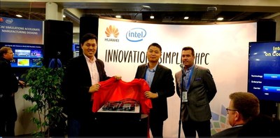 The FusionServer X6000 launch ceremony