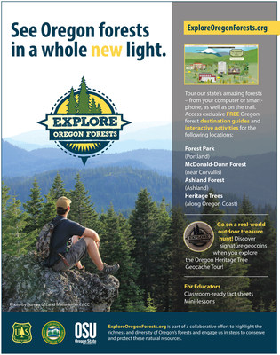ExploreOregonForests.org is part of a collaborative effort to highlight the richness and diversity of Oregon's forests and engage us in steps to conserve and protect these natural resources.
