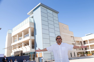 More than 2,000 people attended the grand opening celebration of the new Shade Hotel in Redondo Beach. Pictured here is owner of Shade Hotel, Michael Zislis.