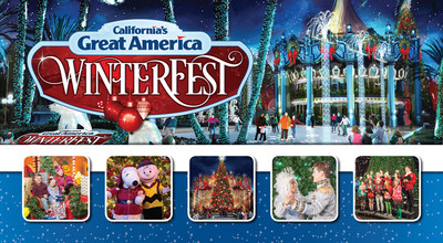 WinterFest at California's Great America in Santa Clara