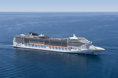 The beautiful and ultramodern MSC Divina sails year-round from Miami to the Caribbean