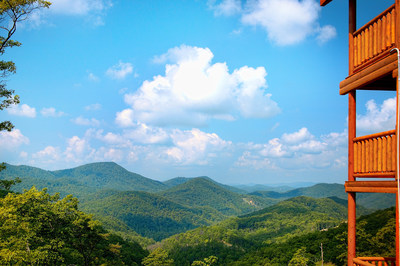 Take in some of the best mountain views with up to 35 percent off* Wyndham Vacation Rentals cabin rentals in the Smokies.