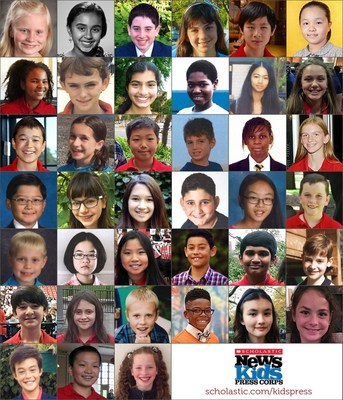 The new and returning Kid Reporters in the 2016-2017 Scholastic News Kids Press Corps.