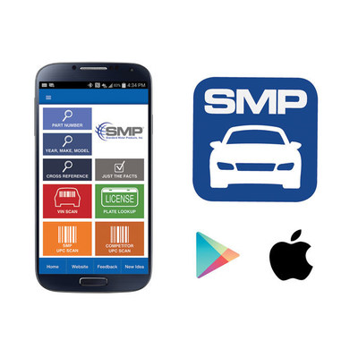 The newly released SMP Parts App 2.0 features an array of new tools to make part lookups even easier.