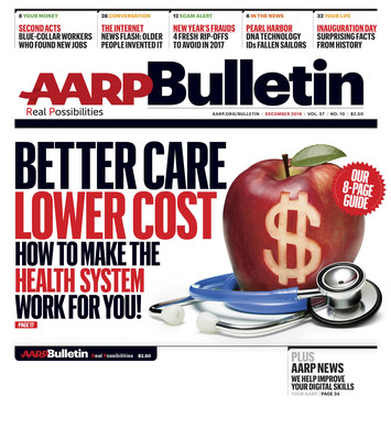 AARP Bulletin Cover December Issue