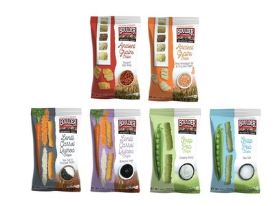 Boulder Canyon takes real food snacking to a delicious new level with gluten-free snacks made from lentils, peas, quinoa and other grains