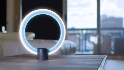 GE's C by GE table lamp with Alexa