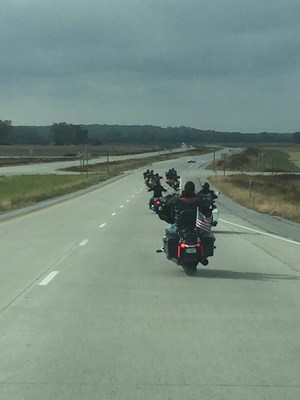 Warriors learn to ride and hit the open road during a recent Wounded Warrior Project event in Kansas City.