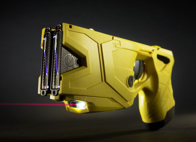 The TASER(R) X2(TM) Smart Weapon.  The use of TASER weapons has saved more than 175,000 lives from potential death or serious injury. Photo courtesy of TASER International, Scottsdale, AZ.