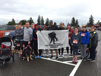 A group of Wounded Warrior Project veterans recently participated in the Joint Base Lewis-McChord Turkey Trot 5K.