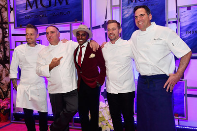 Celebrated Chefs Michael Voltaggio, Jose Andres, Marcus Samuelsson and Bryan Voltaggio join MGM National Harbor Executive Chef Jason Johnston to celebrate the resort's grand opening on December 8, 2016.